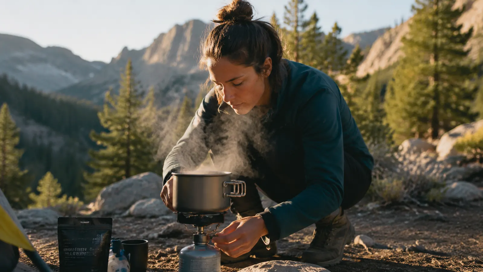 How to Cook Hot Meals Backpacking with a Lightweight Stove